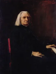 Retrato de Franz Liszt (1811-86), 1886